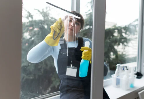 Nettoyage de vitres intérieures et extérieures à Beauville